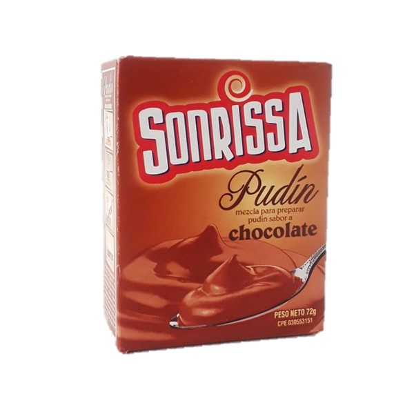 Sonrisa Pudín De Chocolate 75g