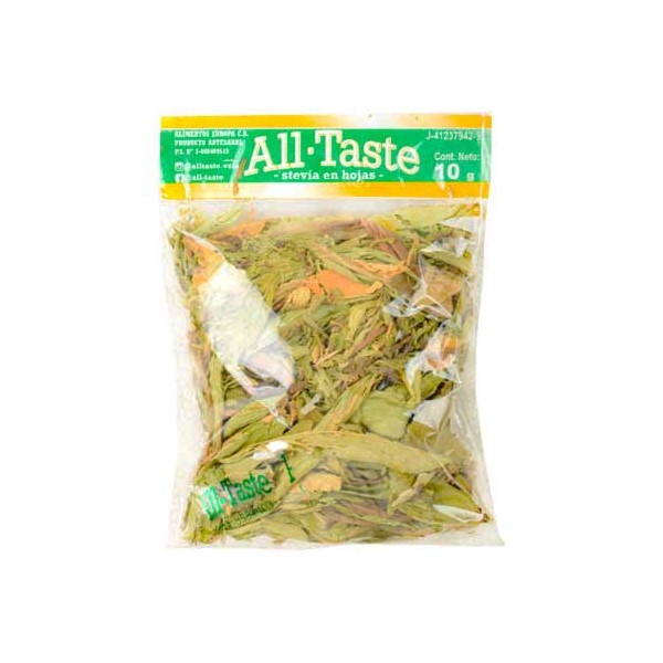 Stevia En Hojas 10g - All-Taste