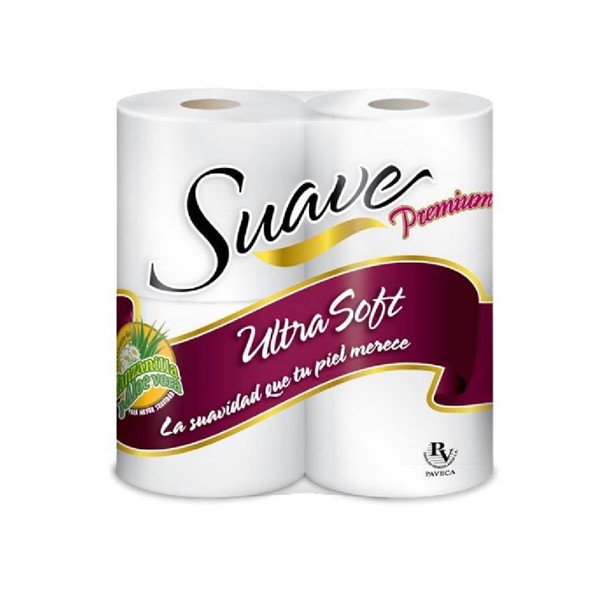 Suave Papel Higiénico Premium x 4 Unidades