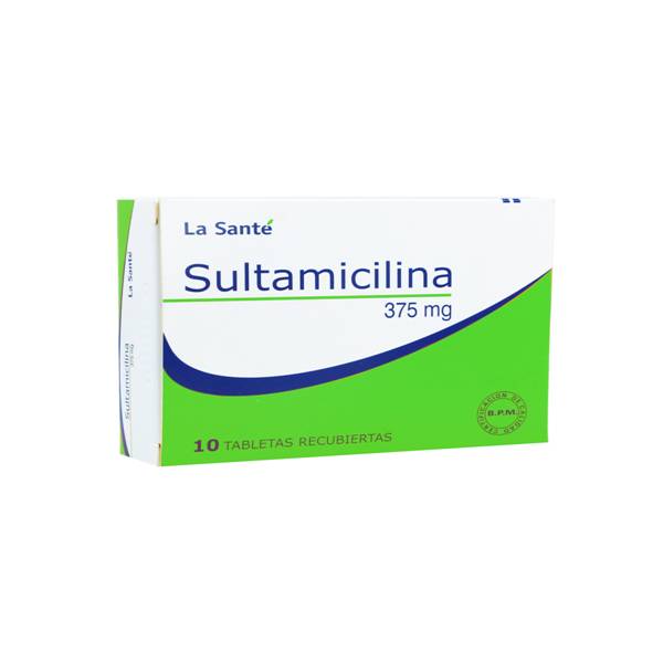 Sultamicilina 375mg x 10 Tabletas - La Santé
