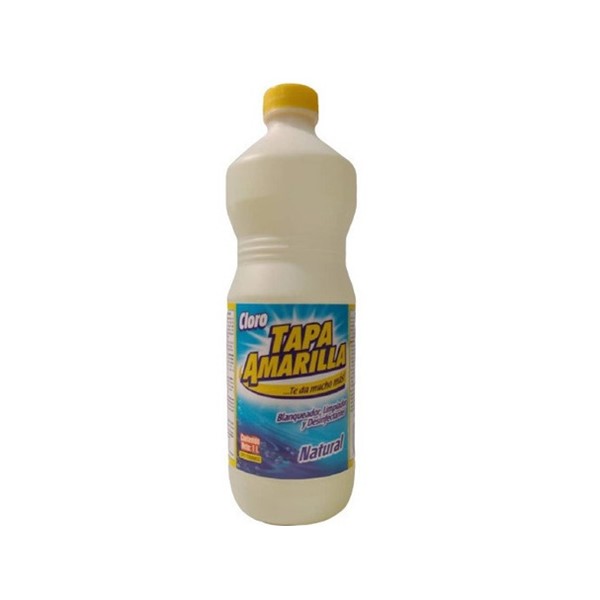 Tapa Amarilla Cloro Natural 1L