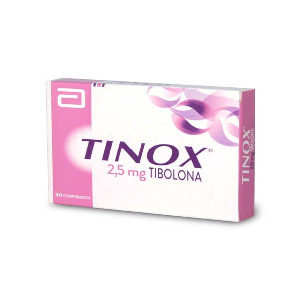 Tinox Tibolona 2.5mg x 30 Tabletas - Abbott
