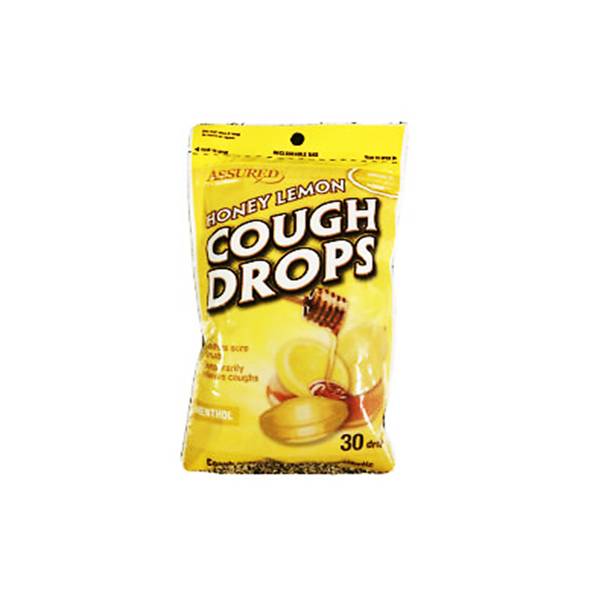Tos Y Garganta Miel Limón Benzocaína+ Dextrometorfano x 30 Tabletas - Assured