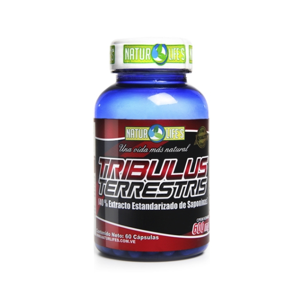 Tribulus Terrestris 600mg x 60 Cápsulas - Natur Life's
