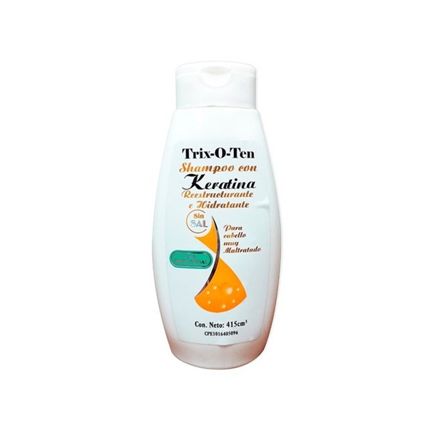 Trix-O-Ten Champú Keratina Restructurante e Hidratante 415ml