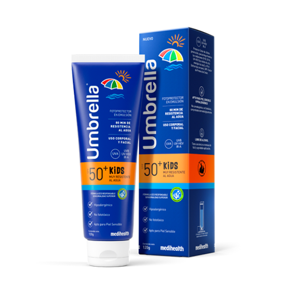 Umbrella Kids Emulsión SPF 50 x 120g - Medihealth