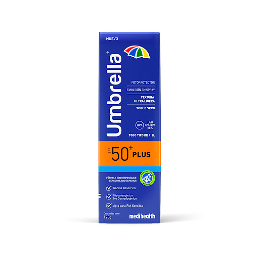 Umbrella Plus Spray SPF 50 x 120g - Medihealth - Imagen 8