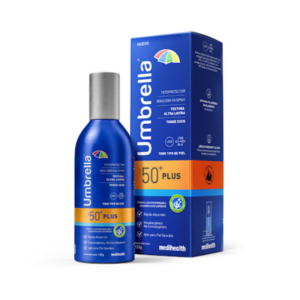 Umbrella Plus Spray SPF 50 x 120g - Medihealth