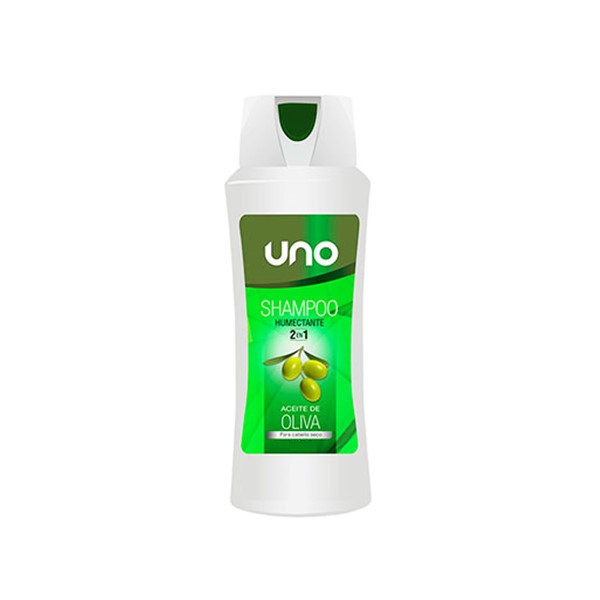 Uno Champú 2 En 1 Cabello Maltratado Con Aceite Oliva 750ml