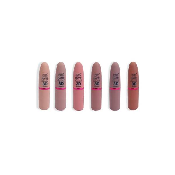 Ushas Labial Matte 3D-Lipstick 16