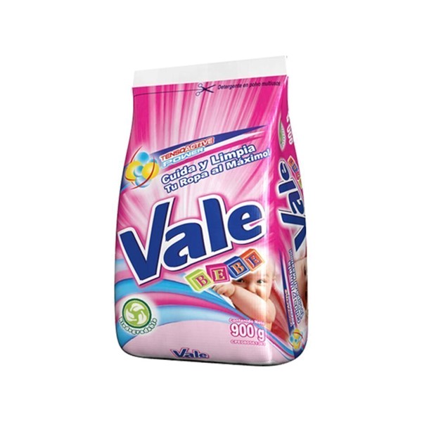 Vale Detergente En Polvo Bebé 900g