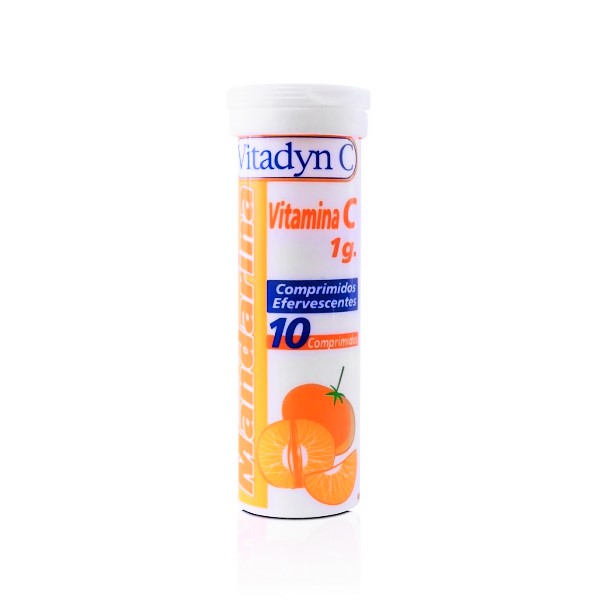 Vitadyn C Mandarina 1g x 10 Comprimidos Efervescentes - Oftalmi