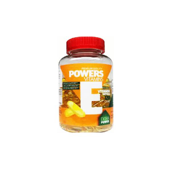 Vitamina E 1000IU x 120 Gomitas - P. Powers
