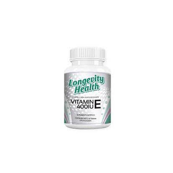 Vitamina E 400IU x 60 Cápsulas - L. Health