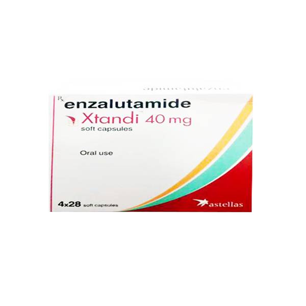 Xtandi Enzalutamida 40mg x 28 Cápsulas - Astellas
