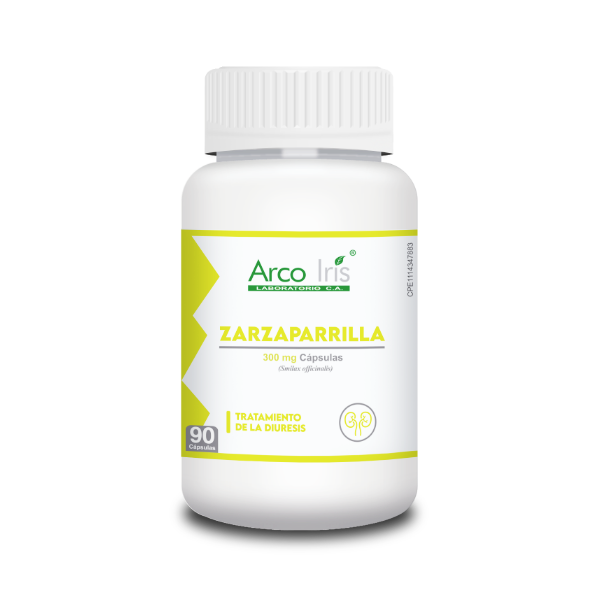 Zarzaparrilla 300mg x 90 Cápsulas - Arco Iris