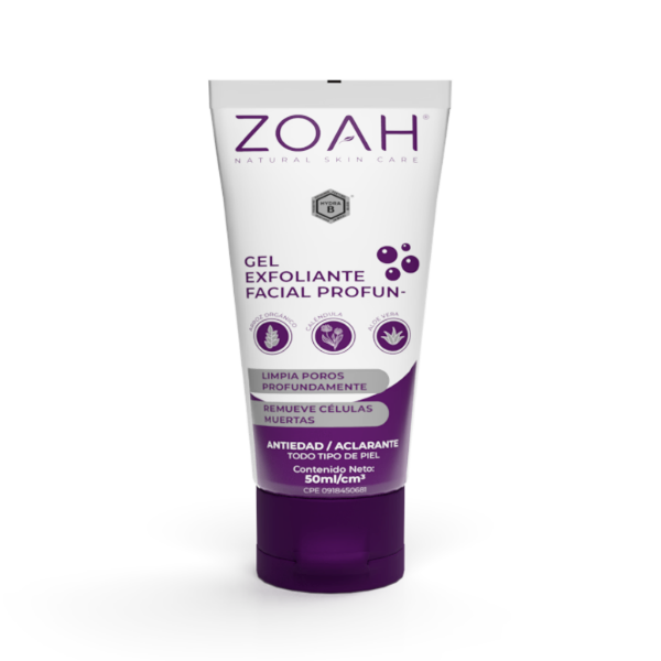 Zoah Gel Exfoliante Facial Profundo 50ml