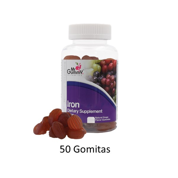 Iron Hierro x 50 Gomitas - Mr. Gummy