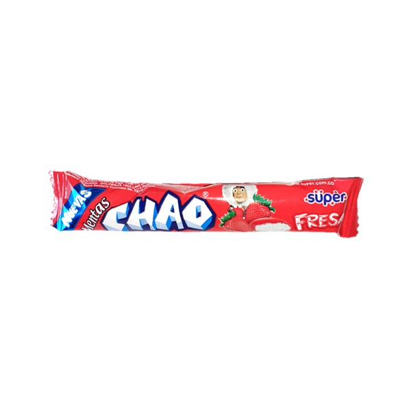 Chao Caramelo Masticable Fresa 14g