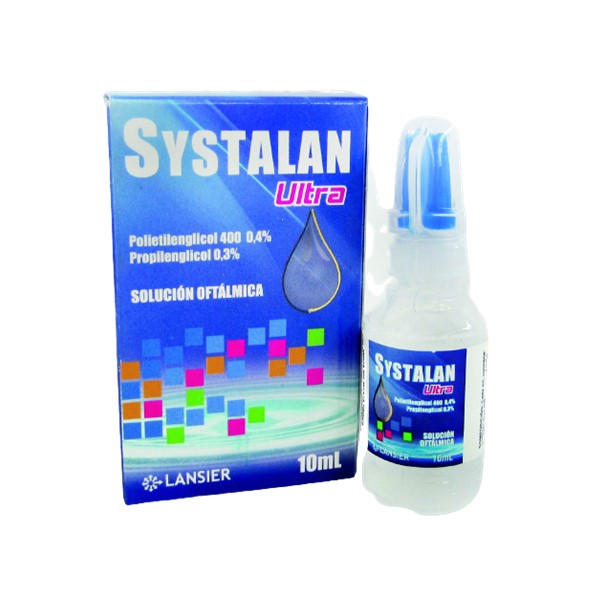Systalan Ultra Polietilenglicol Solución Oftálmica x 10ml - Lansier