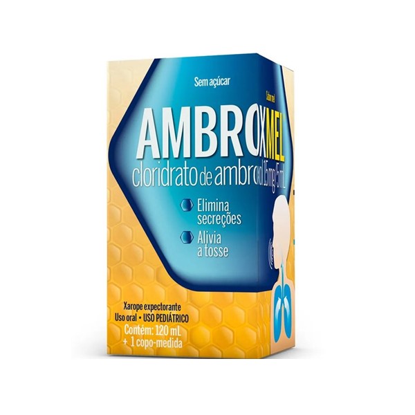 Ambroxmel Ambroxol Jarabe Pediátrico 15mg/5ml x 120ml - Cimed