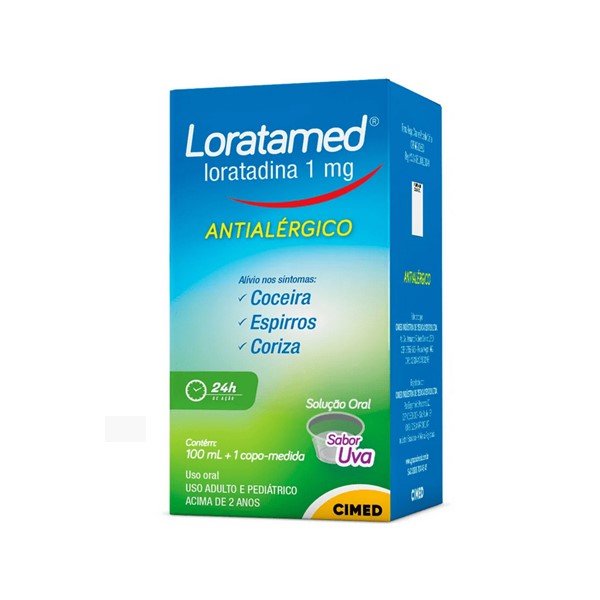 Loratadina Jarabe 1mg/ml x 100ml - Cimed