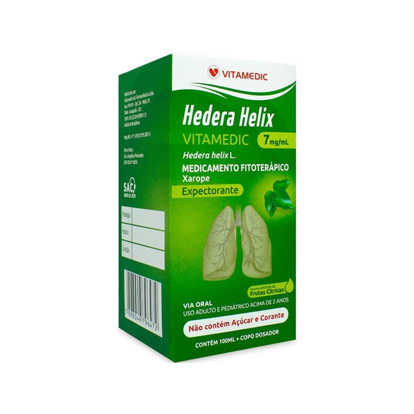 Hedera Helix Jarabe 7mg/ml x 100ml - Vitamedic
