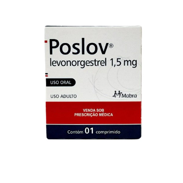 Poslov Levonorgestrel 1.5mg x 1 Comprimidos - Mabra