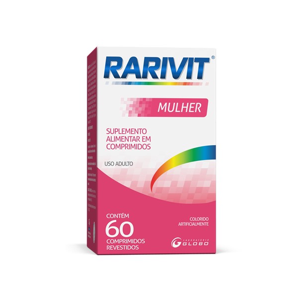 Rarivit Mujer Multivitamínico x 60 Comprimidos - Globo