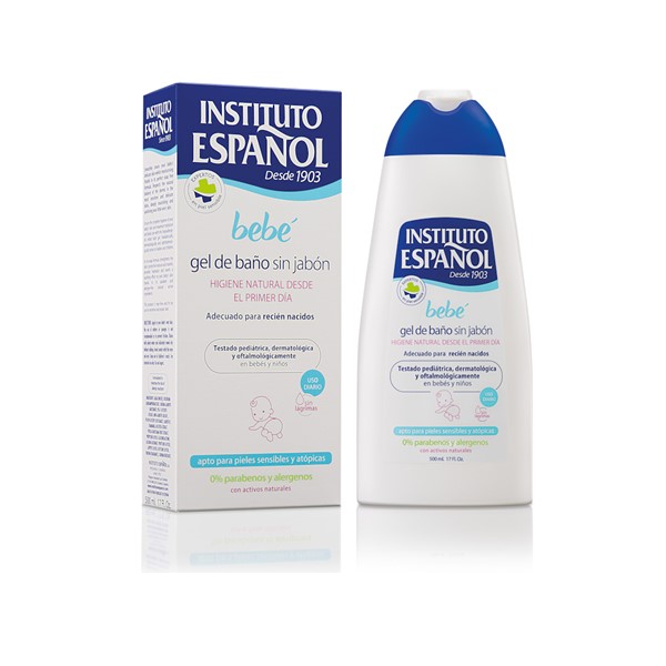 Bebé Gel De Baño Sin Jabón 500ml - Instituto Español
