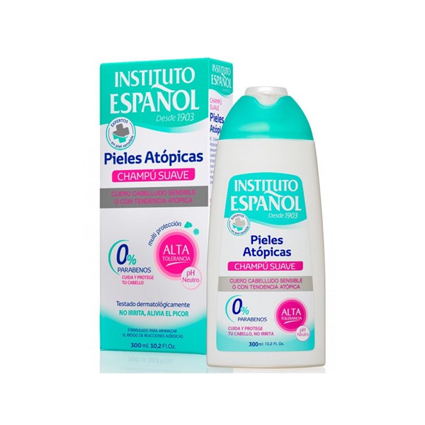 Champú Suave Pieles Atópicas 300ml - Instituto Español