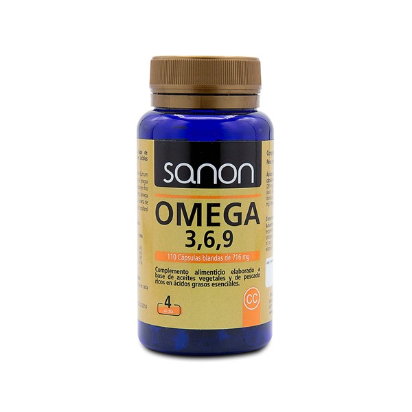 Omega 3,6,9 x 110 Cápsulas - Sanon