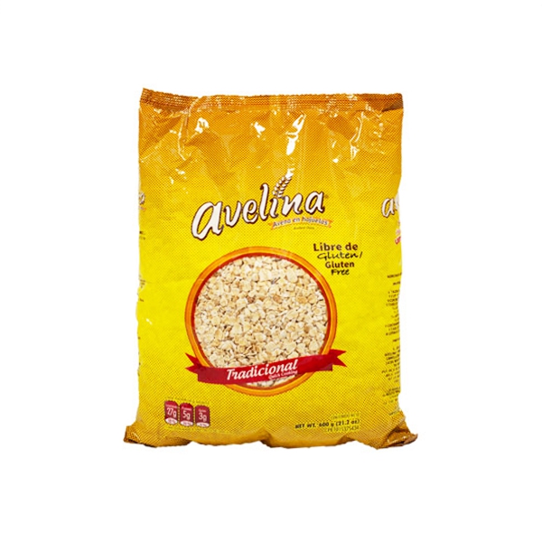 Avelina Avena Tradicional Sin Glúten 600g