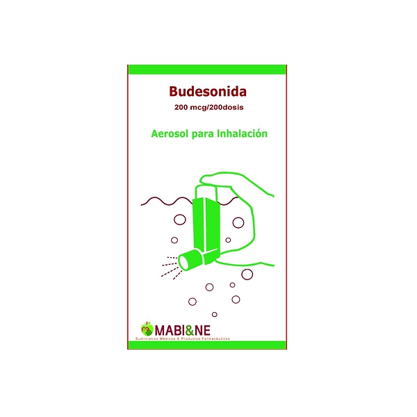 Budesonida Inhalador 200Mcg / 200 Dosis - Mabi & Ne