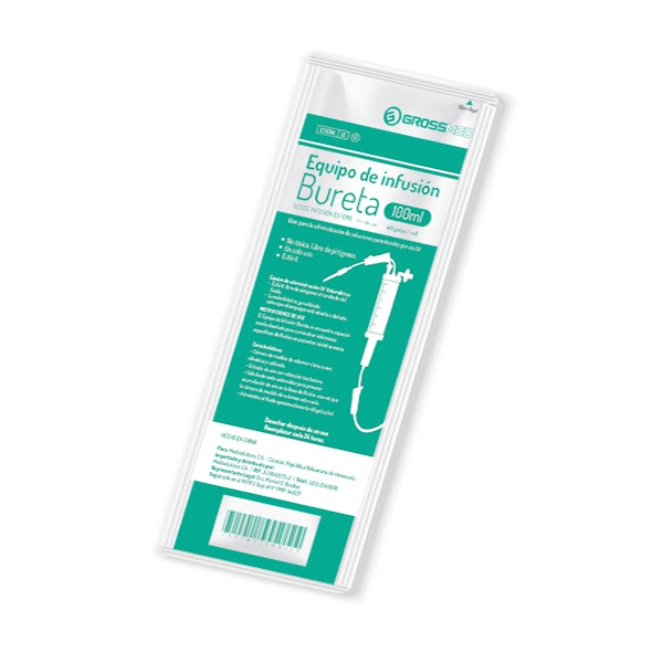 Bureta Calibrada 100ml - Grossmed