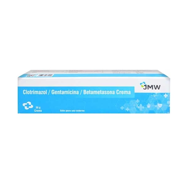 Clotrimazol + Gentamicina + Betametasona Crema x 30g - JMW