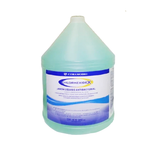 Chlorhexidex Jabón Líquido Con Válvula 3800ml Coramodio