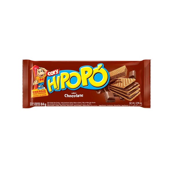 Cory Hipopo Wafer Sabor Chocolate 84g