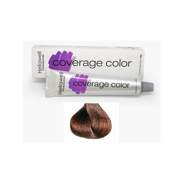 Coverage Color Tinte 5.4 Castaño Claro Rojo 60g