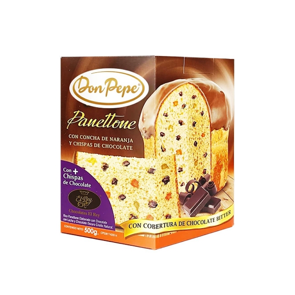 Don-Pepe Panettone Chocolate Y Naranja 500g