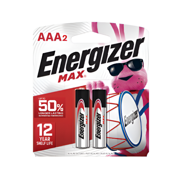 Energizer Pila Max AAA2 12 Year x 2 Unidades