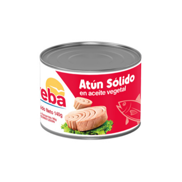 Eveba Atun En Aceite Vegetal 140g