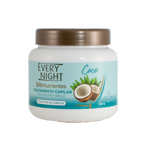 Every Night Tratamiento Capilar Bionutrientes Coco 350ml - Imagen 2