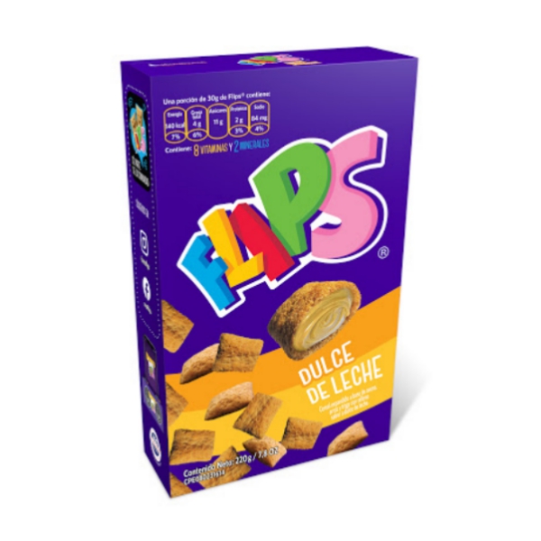 Flips Dulce De Leche 220g