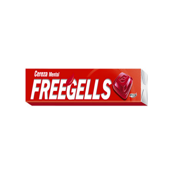 Freegells Caramelos De Cereza Mentol 27.9g