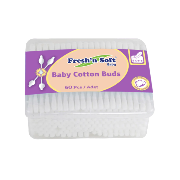 Fresh'n Soft Baby Cotton Buds x 60 Unidades