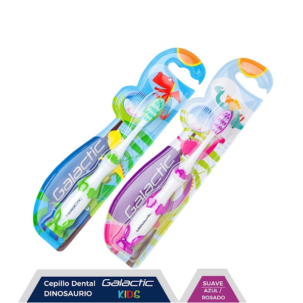 Galactic Cepillo Dental Suave Dinosaurio Rs8-213