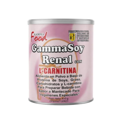 Gammasoy Renal L-Carnitina Alimento En Polvo 410g Gamma Food