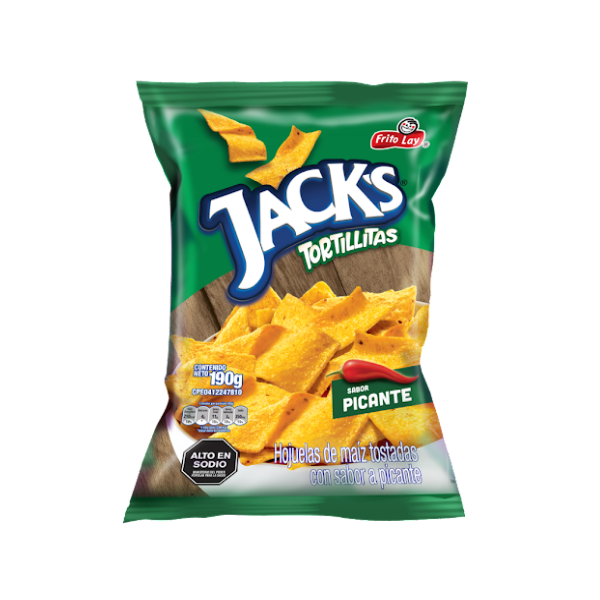 Jacks Tortillitas Picante 190g