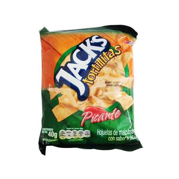Jacks Tortillitas Picante 40g